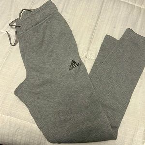 Grey adidas sweat pants